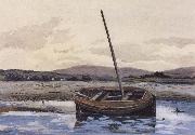 William Stott of Oldham Boat at Low Tide china oil painting reproduction